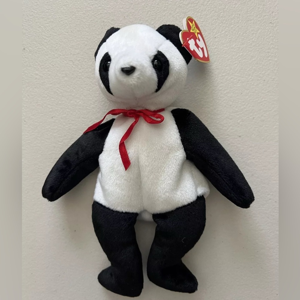 Ty Beanie Babies: Fortune the Panda Bear 1997 With Tags